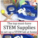 list of most often used STEM materials to create your own STEM lab