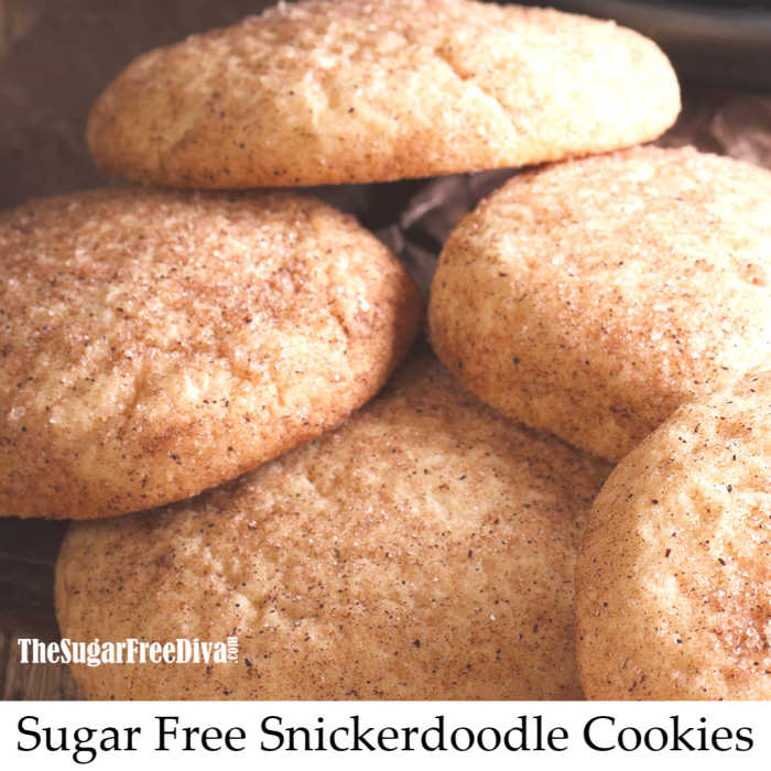 Sugar Free Snickerdoodle Cookies