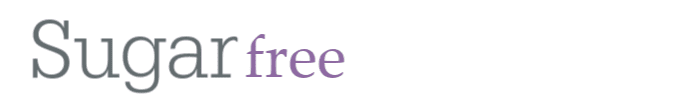 sugar free