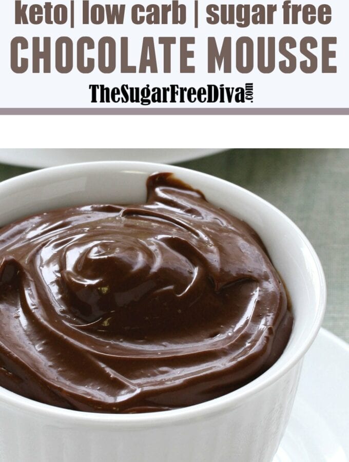 Keto Sugar Free Chocolate Mousse