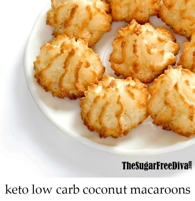 Keto Low Carb Coconut Macaroons