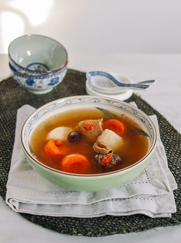 Cantonese Pork, Carrot & Chinese Yam Soup, thewoksoflife.com