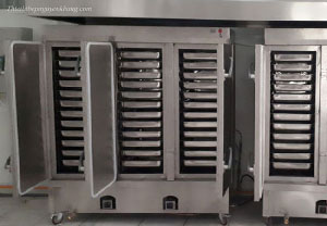 Tủ cơm c&ocirc;ng nghiệp 150kg