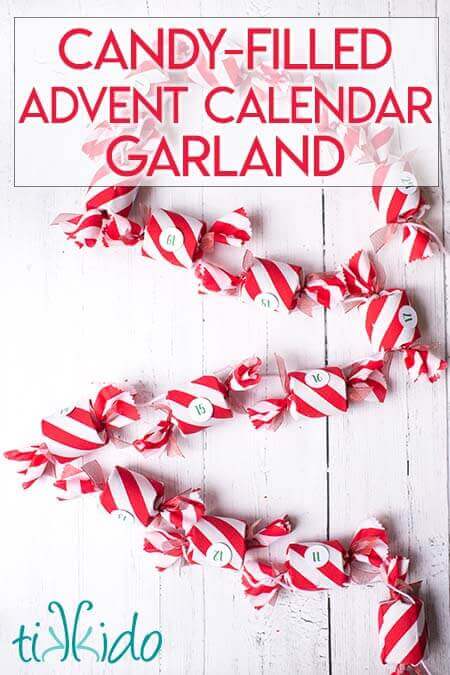 DIY Advent Calendar Garland