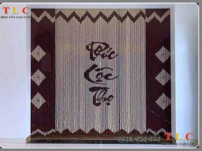 rèm hạt gỗ màn hạt gô