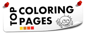 Coloring pages to print &ndash; Topcoloringpages Logo