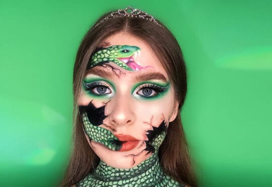 face design makeup by Natalia