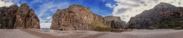 Изображение Са Калобра Sa Calobra Панорама Майорка, лучшие пляжи