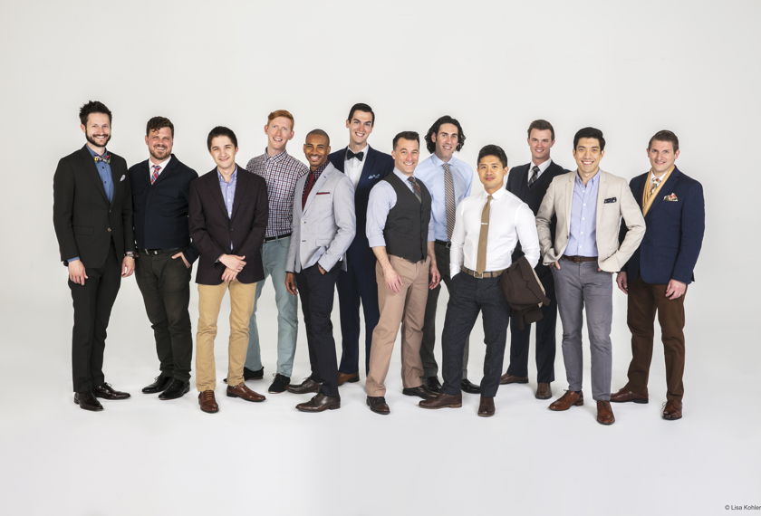 A Chanticleer Christmas artwork