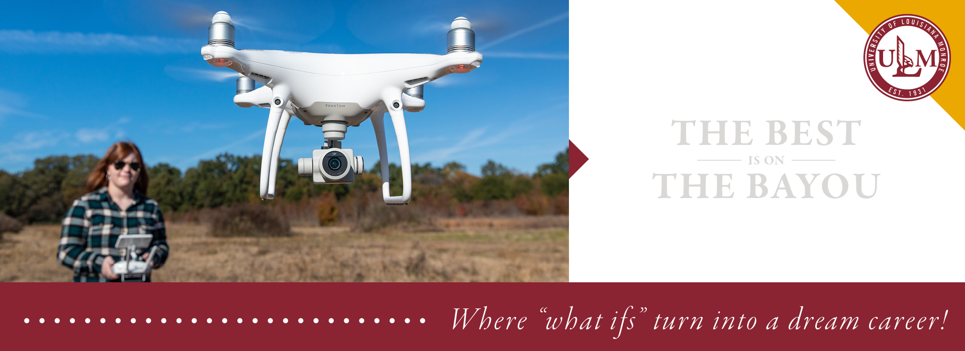 Drone Program banner ad