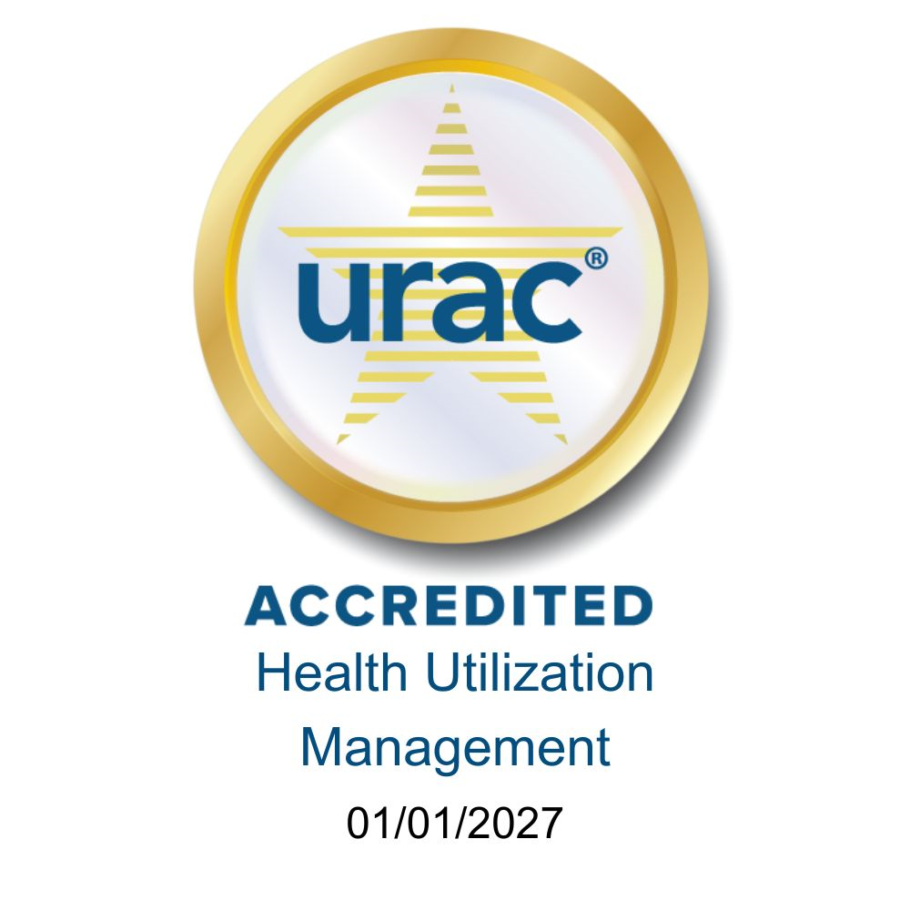 urac Accredited Health Utilization Management; Expires 01/01/2018