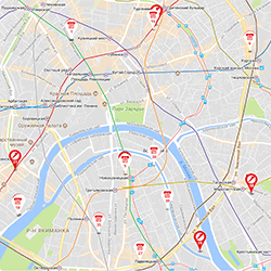 Карта отделений и банкоматов