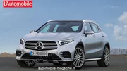 Le futur Mercedes GLA pr&eacute;sent&eacute; le 11 d&eacute;cembre