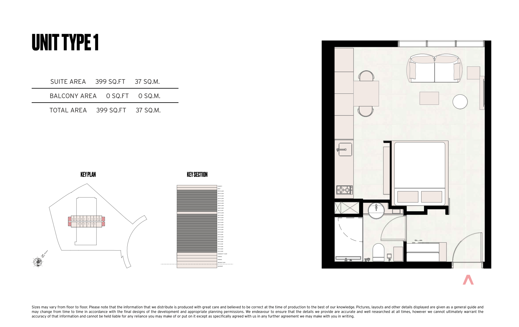 Floor Plan upside dubai