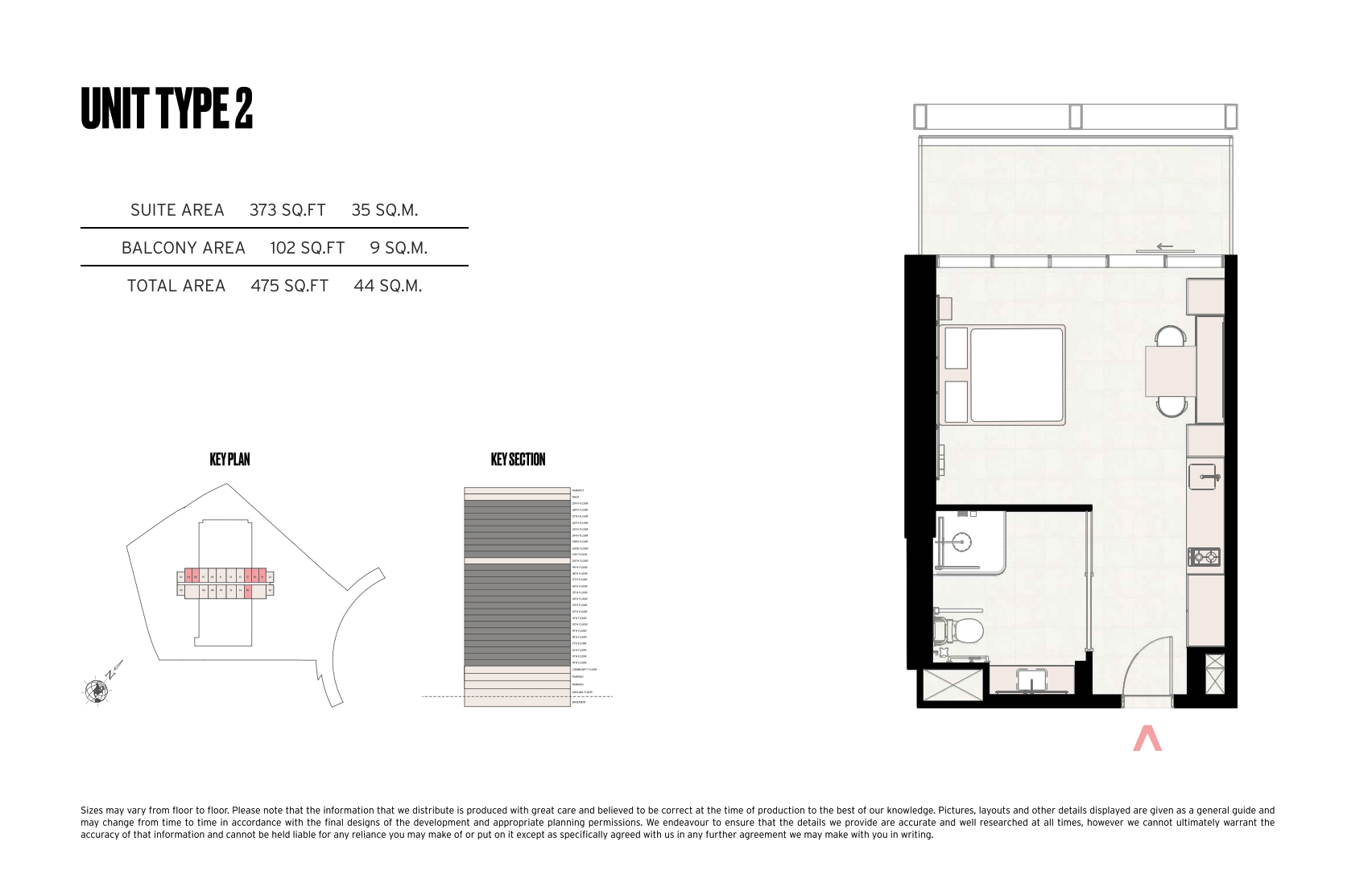 Floor Plan upside dubai
