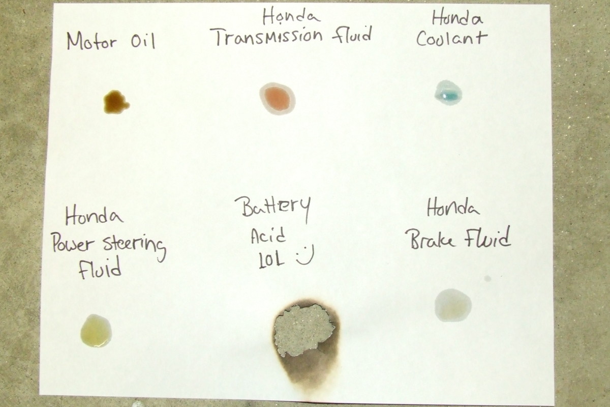 My Car Is Leaking Fluid: Six Liquids That May Drip From a Car