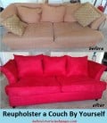 A Beginner's Guide to Reupholstering a Couch