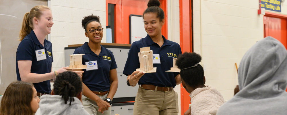 Girls STEM Day at the Naval Academy