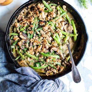 Easy Vegan Green Bean Casserole