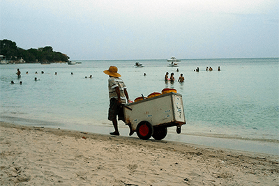 Ice cream cart photo