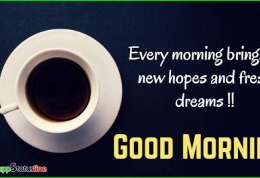 Good Morning Whatsapp Status Video Download