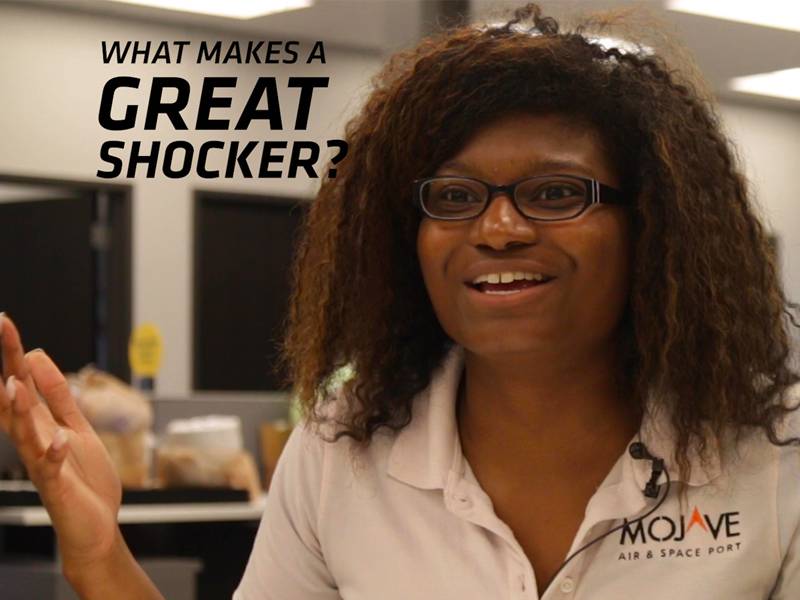 What makes a great Shocker graphic with photo of Khristian Jones