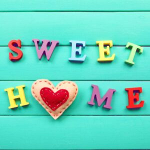 wooden letters for home