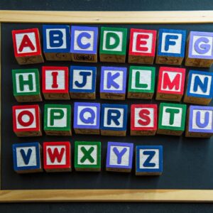 alphabet board