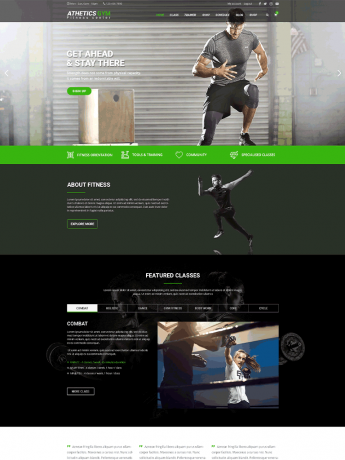 Athetics-WordPress Theme