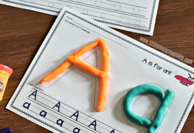 FREE-Alphabet-Playdough-Mats