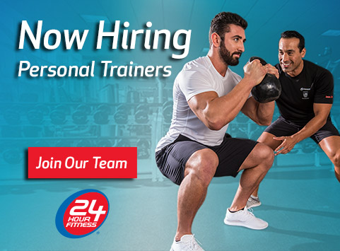 Now hiring personal training Ad