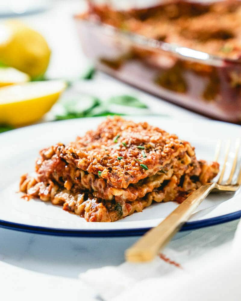 Vegan lasagna