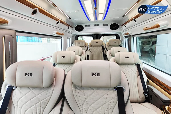 9 Seater Tempo Traveller in Delhi