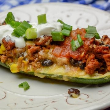 Zucchini Boat Weight Watchers Taco Casserole