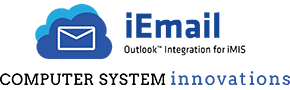 iMIS Association Management Software works with iEmail Outlook Integration from Computer System Innovations