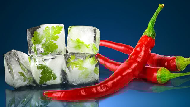 Heating and cooling hub