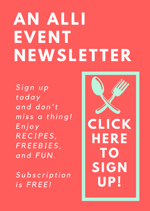 Don't Miss a thing - sign up today