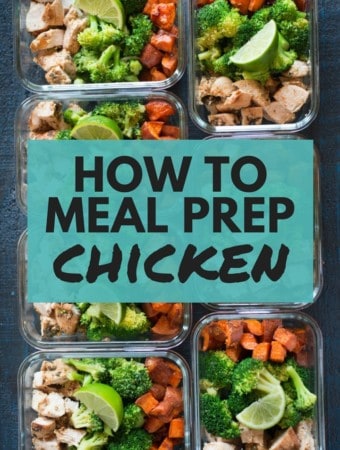 How to Meal Prep Chicken (7 Meals Under 5$)