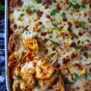 Baked Tortellini Casserole