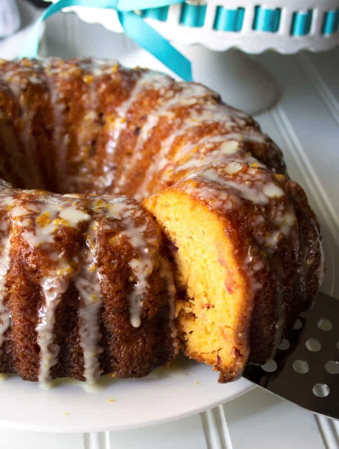 Cranberry Orange Bundt Cake