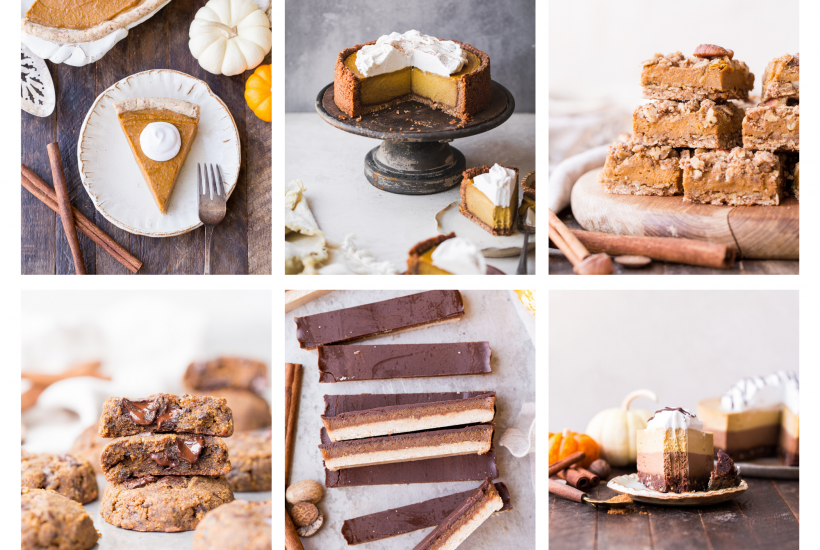 These&nbsp;20 Gluten-Free Vegan Thanksgiving Desserts&nbsp;will be a hit with the whole family! These delicious holiday dessert recipes are my family's holiday favorites.