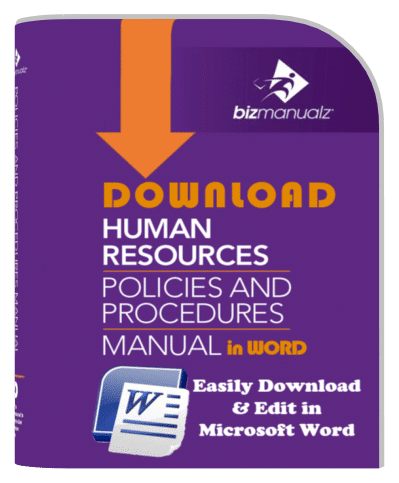 Human Resources HR Policies Procedure Manual