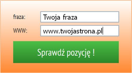 Sprawdź pozycję swojej strony w Google, Yahoo i Bing !