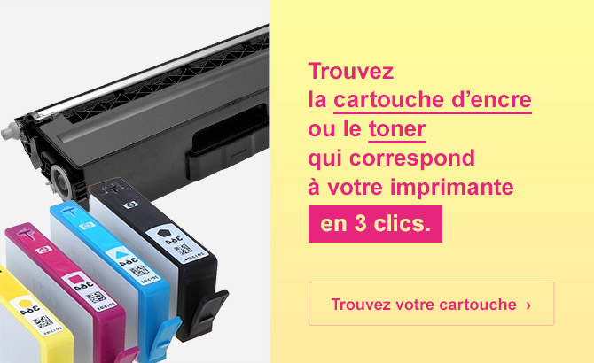Cartouche d'encre et toner pour imprimante laser et jet d'encre
