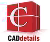 CADdetails Logo - Free CAD Drawings, 3D BIM Models, Revit Families, Sketchup and more.