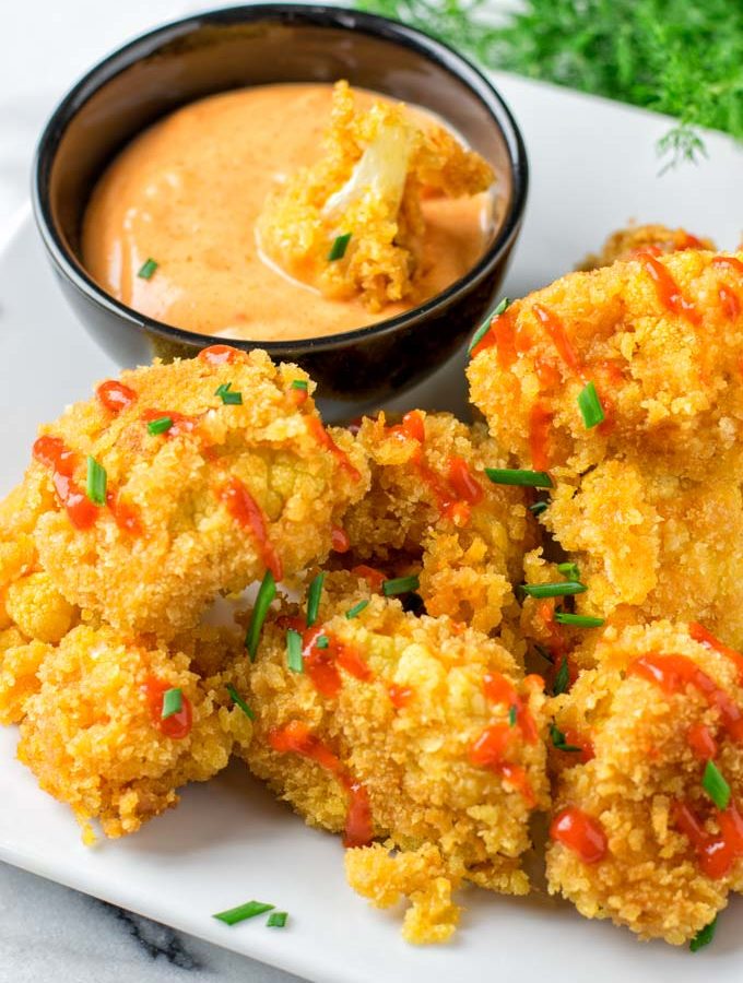 This Bang Bang Cauliflower recipe is 100% vegan.