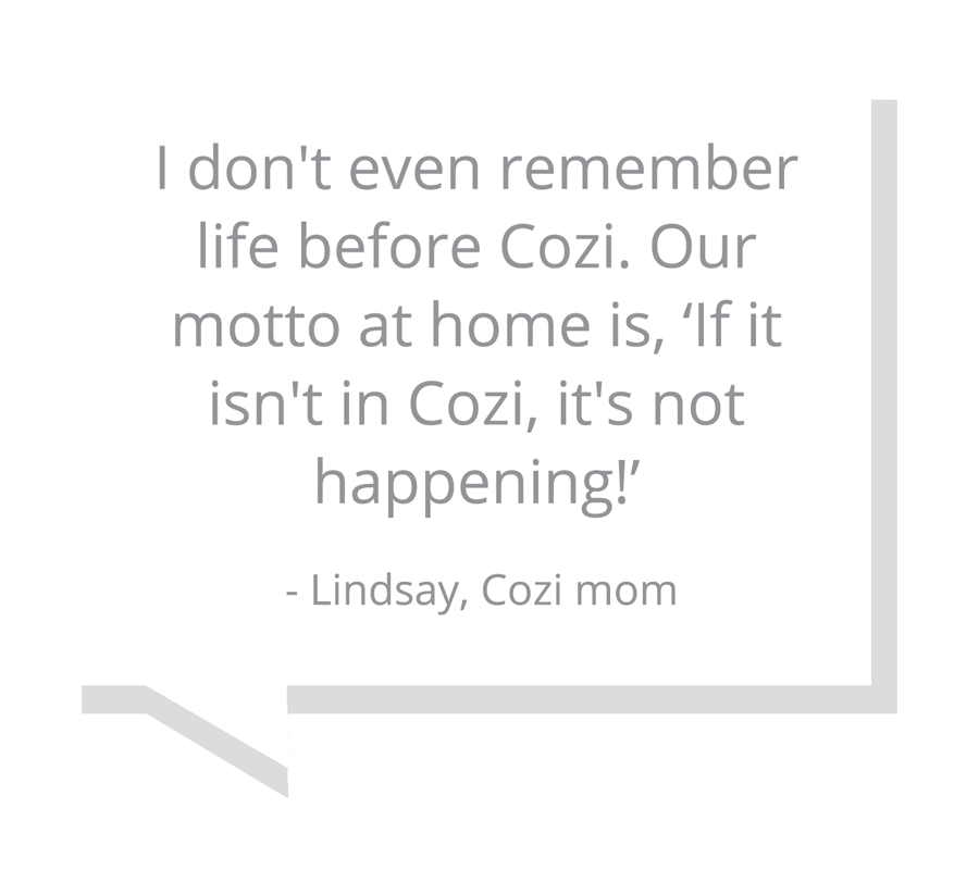 Lindsay, Cozi mom