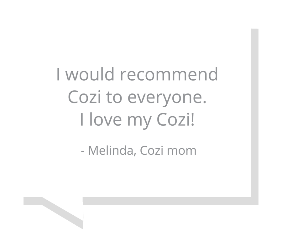 Melinda, Cozi mom