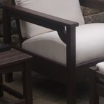 Recycled plastic outdoor patio furniture