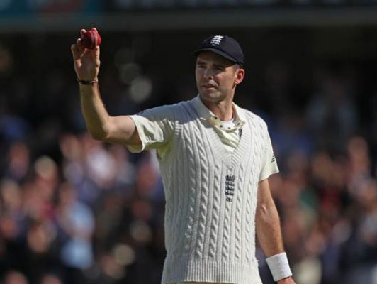 James Anderson of England